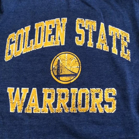 Golden State Warriors Retro Long Sleeve Tee Shirt - Picture 6 of 6